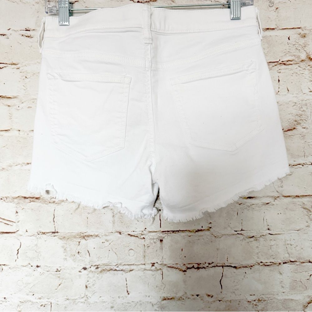Express mid rise cut off jean shorts - Picture 4 of 5